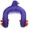 11.5" Airblown® Halloween Inflatable Jack-O'-Lantern Reaper Archway with Swirling Lights